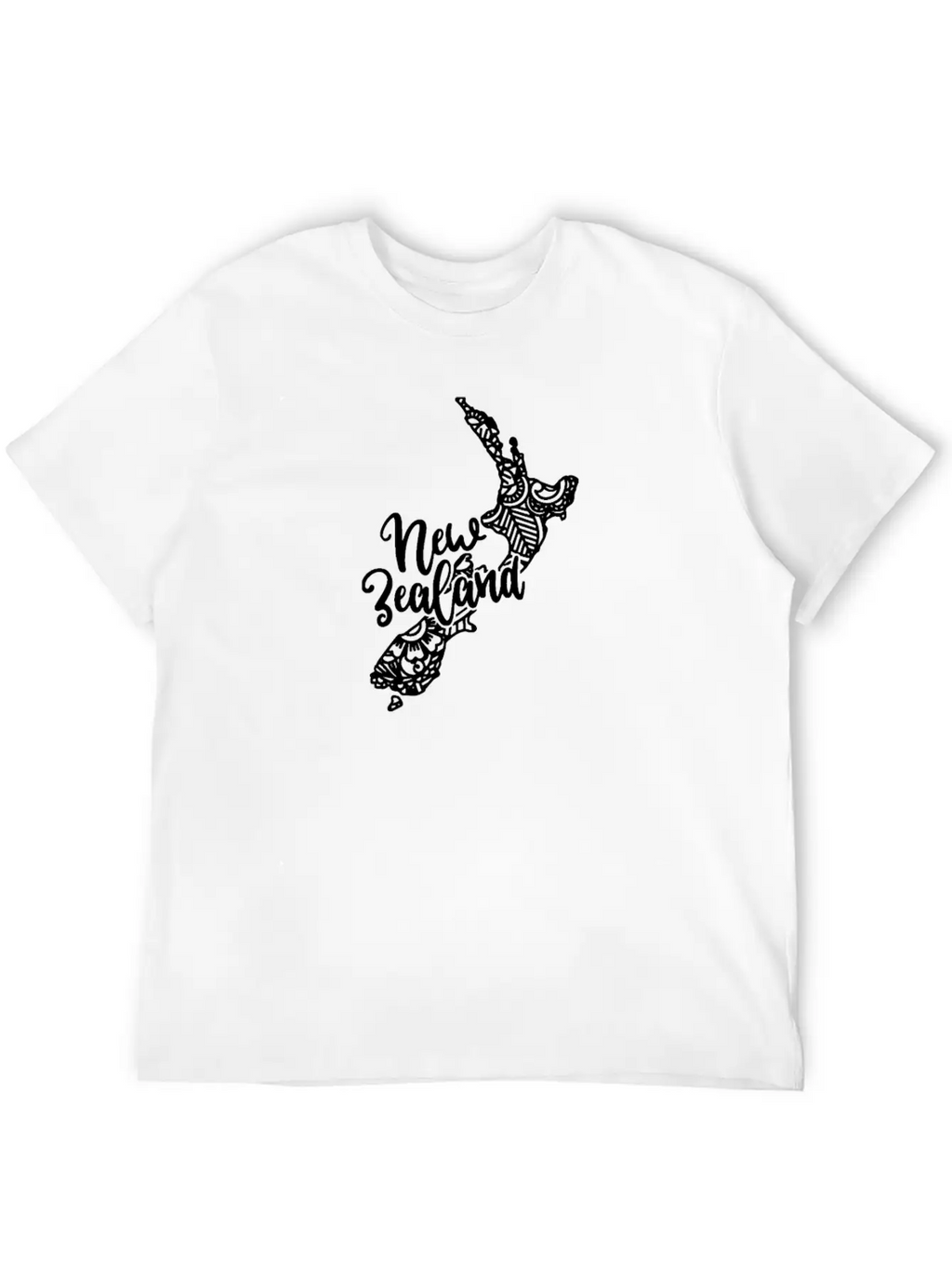 International Mandala Country New Zealand Kiwis Unisex Casual T-Shirt – Clean Design For Daily Comfort