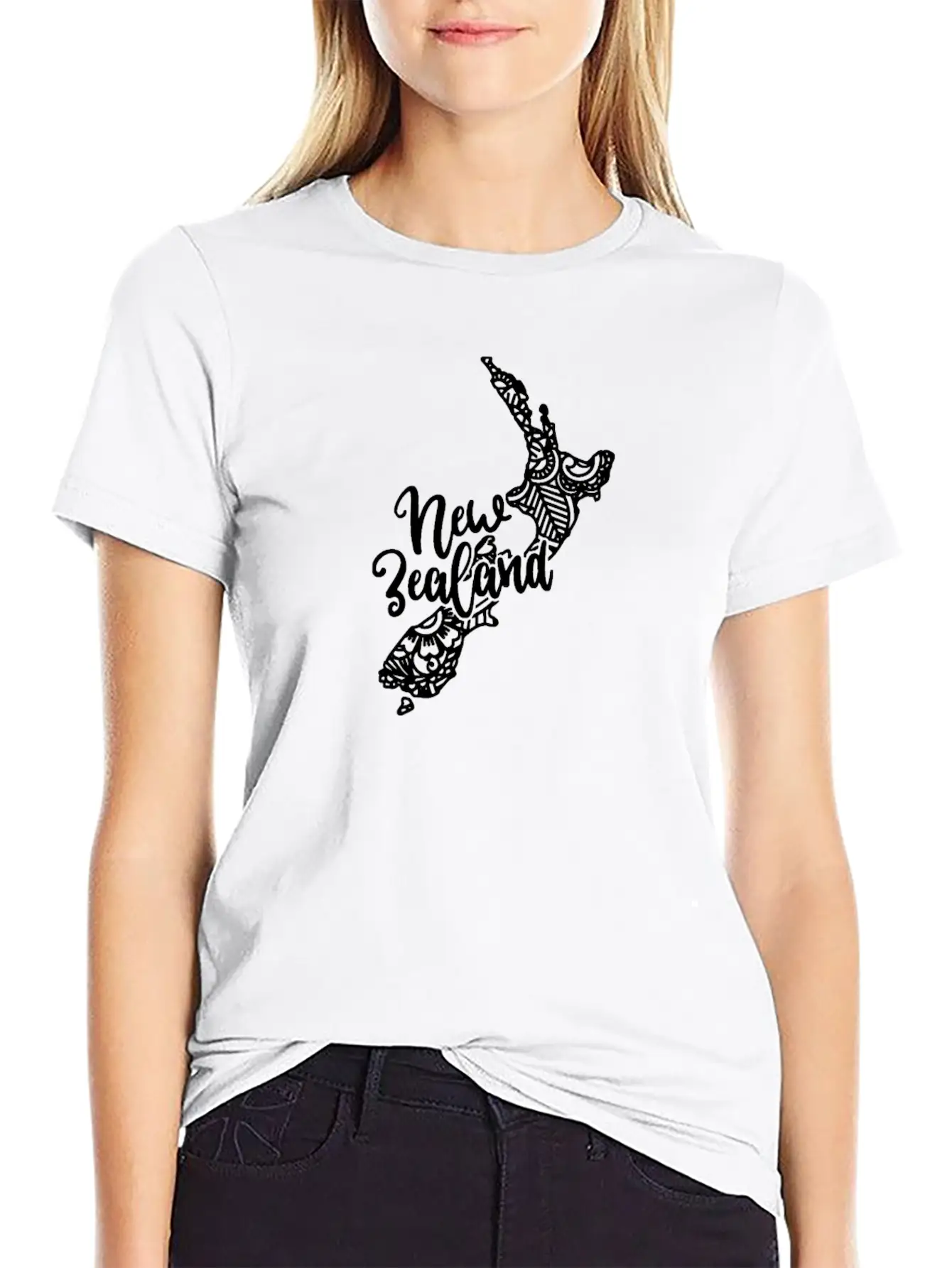 International Mandala Country New Zealand Kiwis Unisex Casual T-Shirt – Clean Design For Daily Comfort