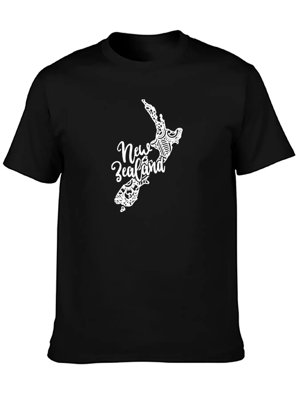 International Mandala Country New Zealand Kiwis Unisex Casual T-Shirt – Clean Design For Daily Comfort