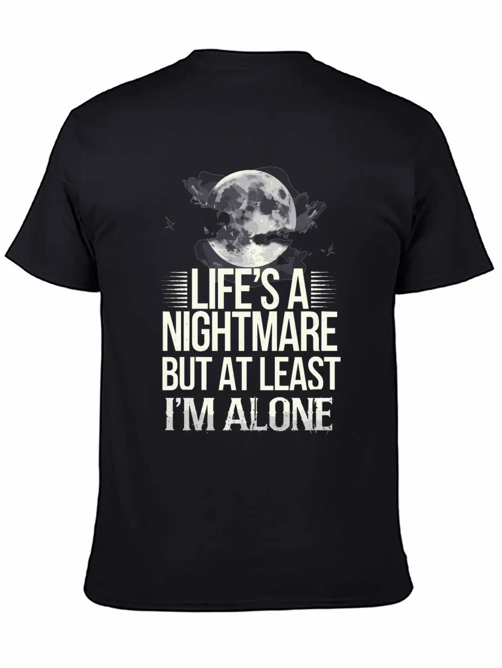 Introversion Alternative Style Emotional Essential Cotton Tee For Daily Outfits – Unisex Style