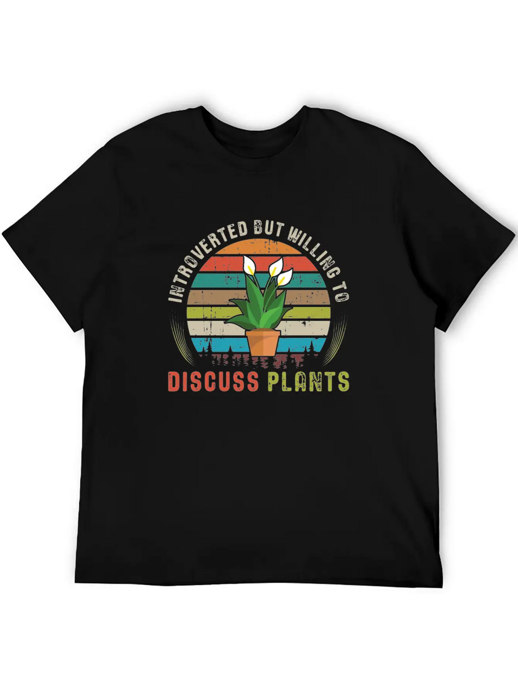 Introverted But Willing To Discuss Plants Essential Cotton Tee For Daily Outfits – Unisex Style