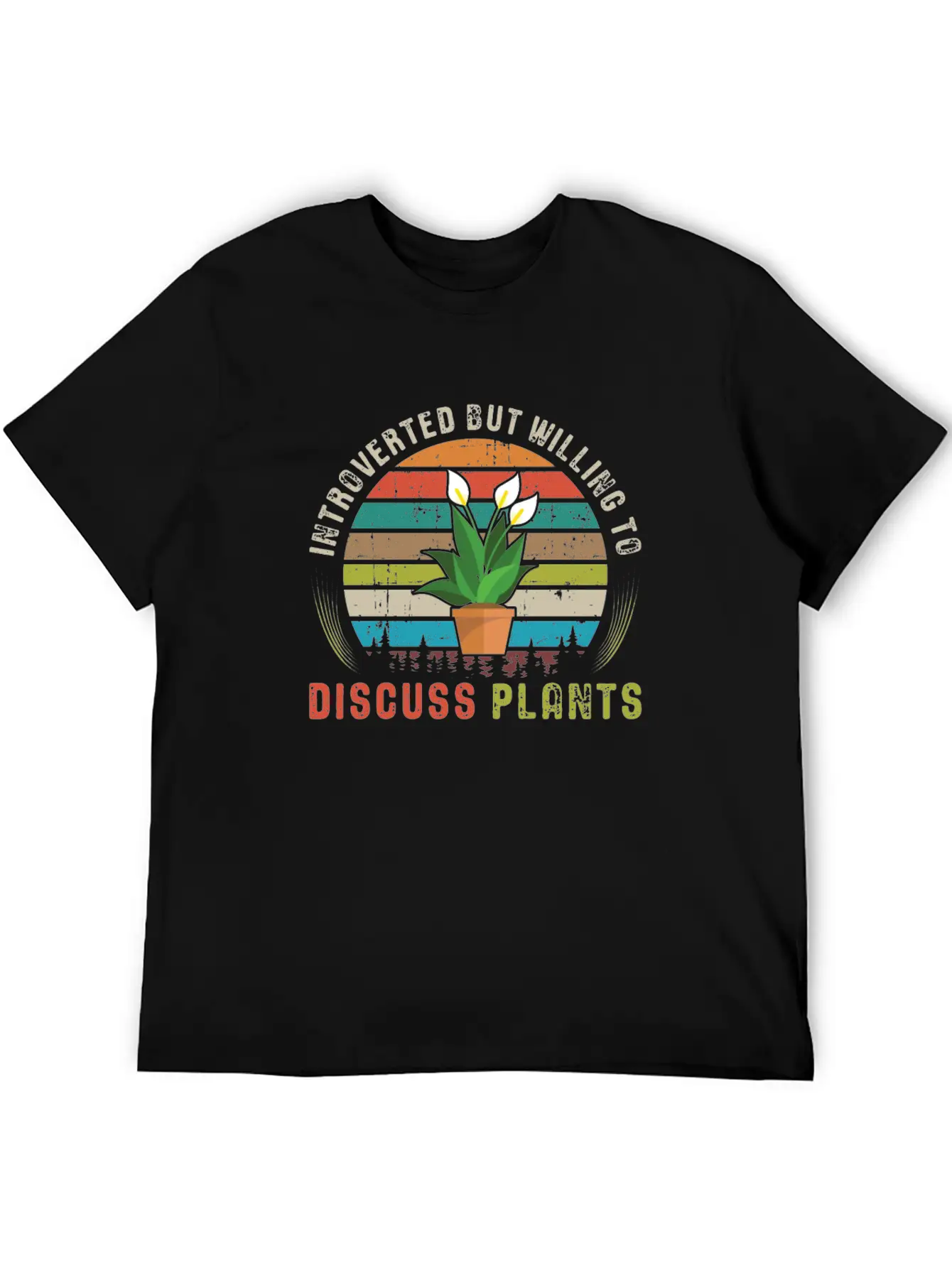 Introverted But Willing To Discuss Plants Essential Cotton Tee For Daily Outfits – Unisex Style