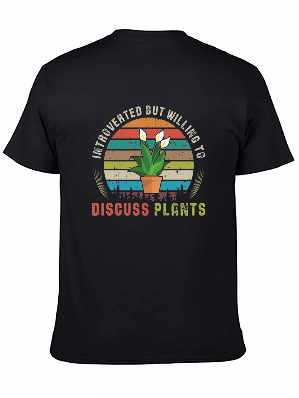 Introverted But Willing To Discuss Plants Essential Cotton Tee For Daily Outfits – Unisex Style