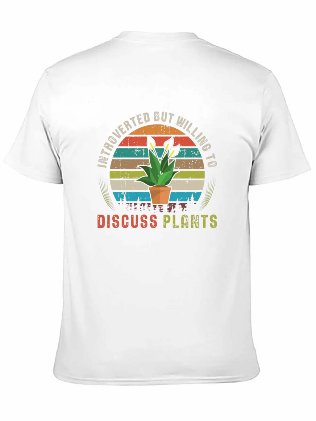 Introverted But Willing To Discuss Plants Essential Cotton Tee For Daily Outfits – Unisex Style