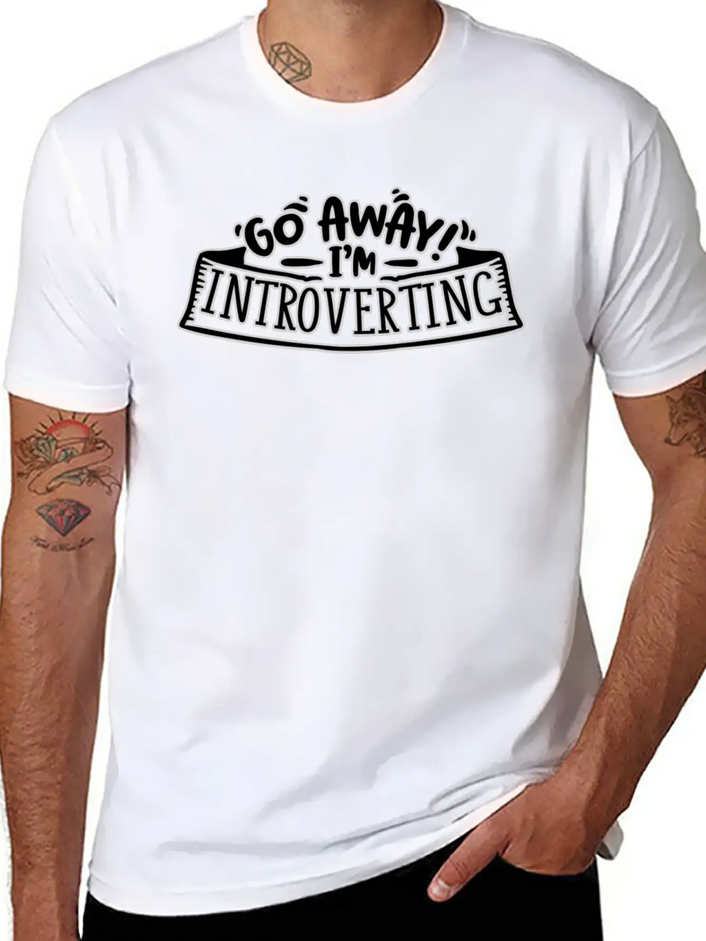 Introverting Unisex Casual T-Shirt – Clean Design For Daily Comfort