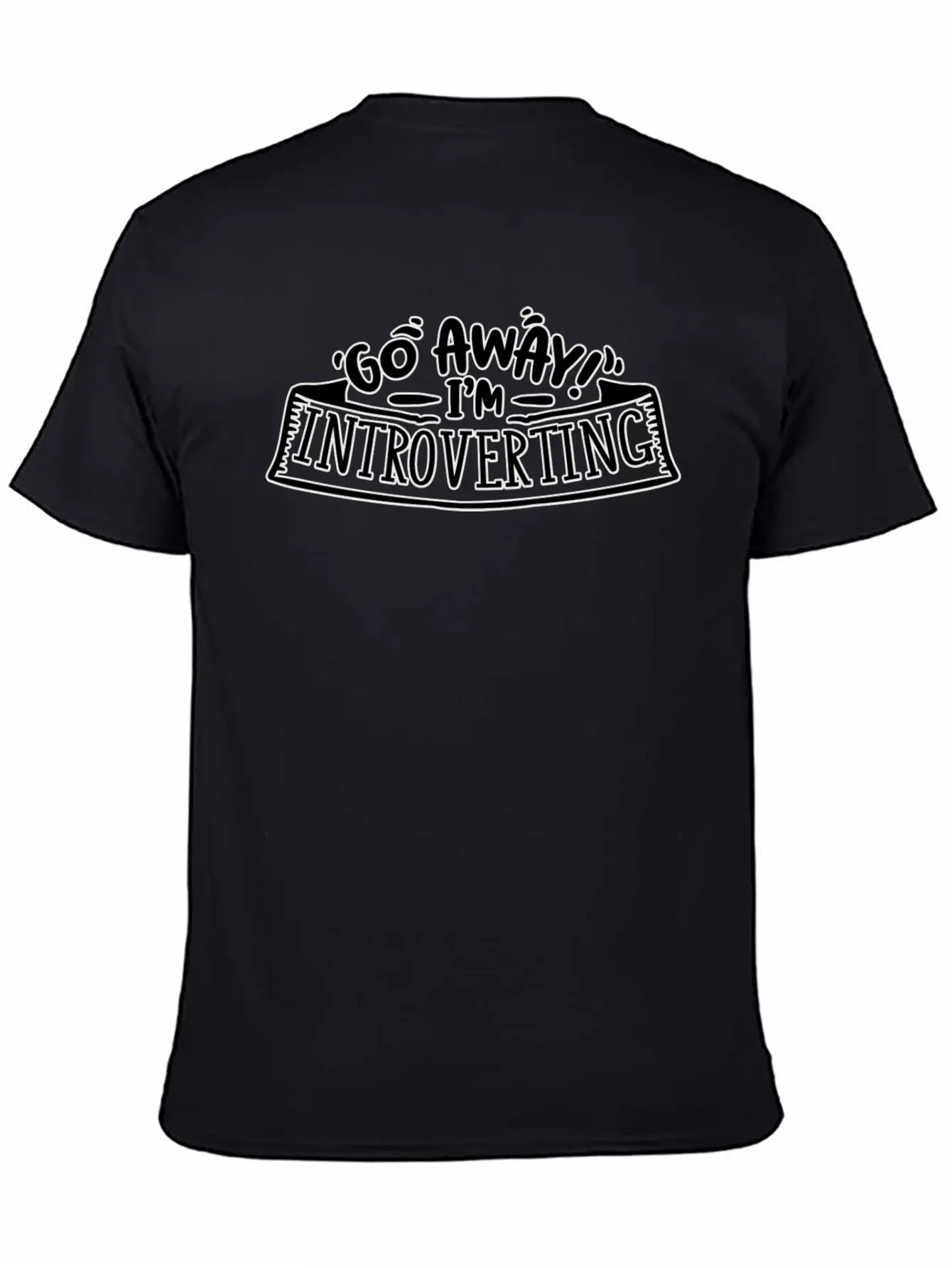 Introverting Unisex Casual T-Shirt – Clean Design For Daily Comfort