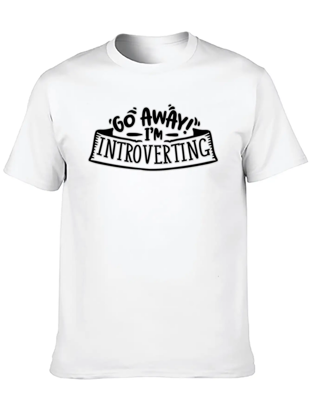 Introverting Unisex Casual T-Shirt – Clean Design For Daily Comfort