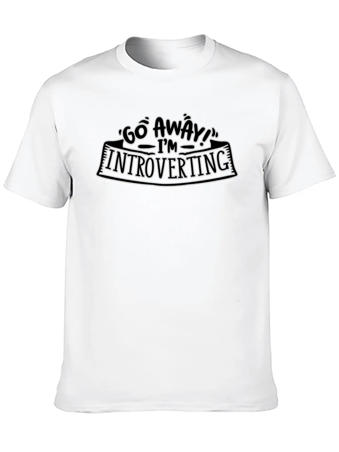 Introverting Unisex Casual T-Shirt – Clean Design For Daily Comfort