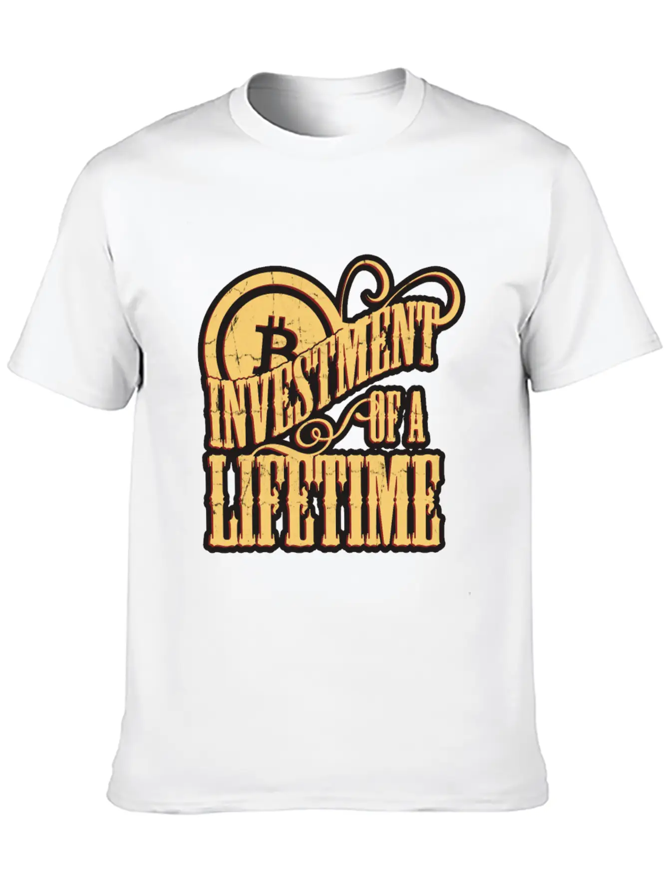 Investment Of A Lifetime, Bitcoin Unisex Casual T-Shirt – Clean Design For Daily Comfort