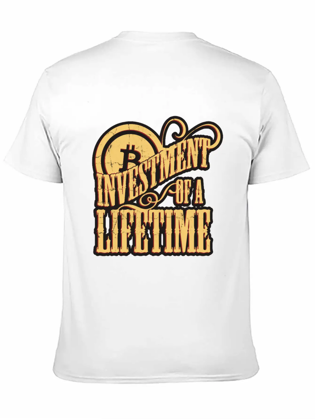 Investment Of A Lifetime, Bitcoin Unisex Casual T-Shirt – Clean Design For Daily Comfort