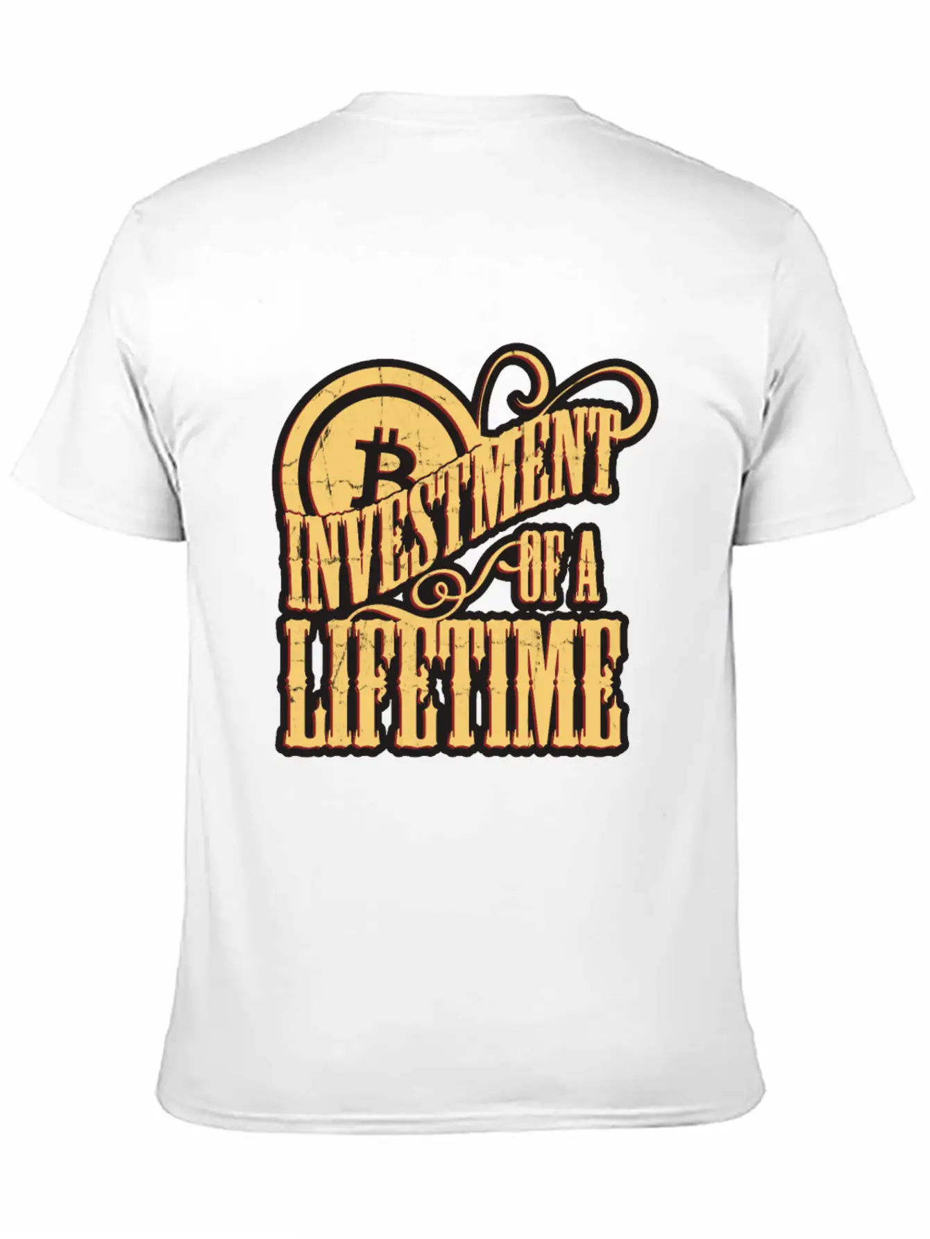 Investment Of A Lifetime, Bitcoin Unisex Casual T-Shirt – Clean Design For Daily Comfort