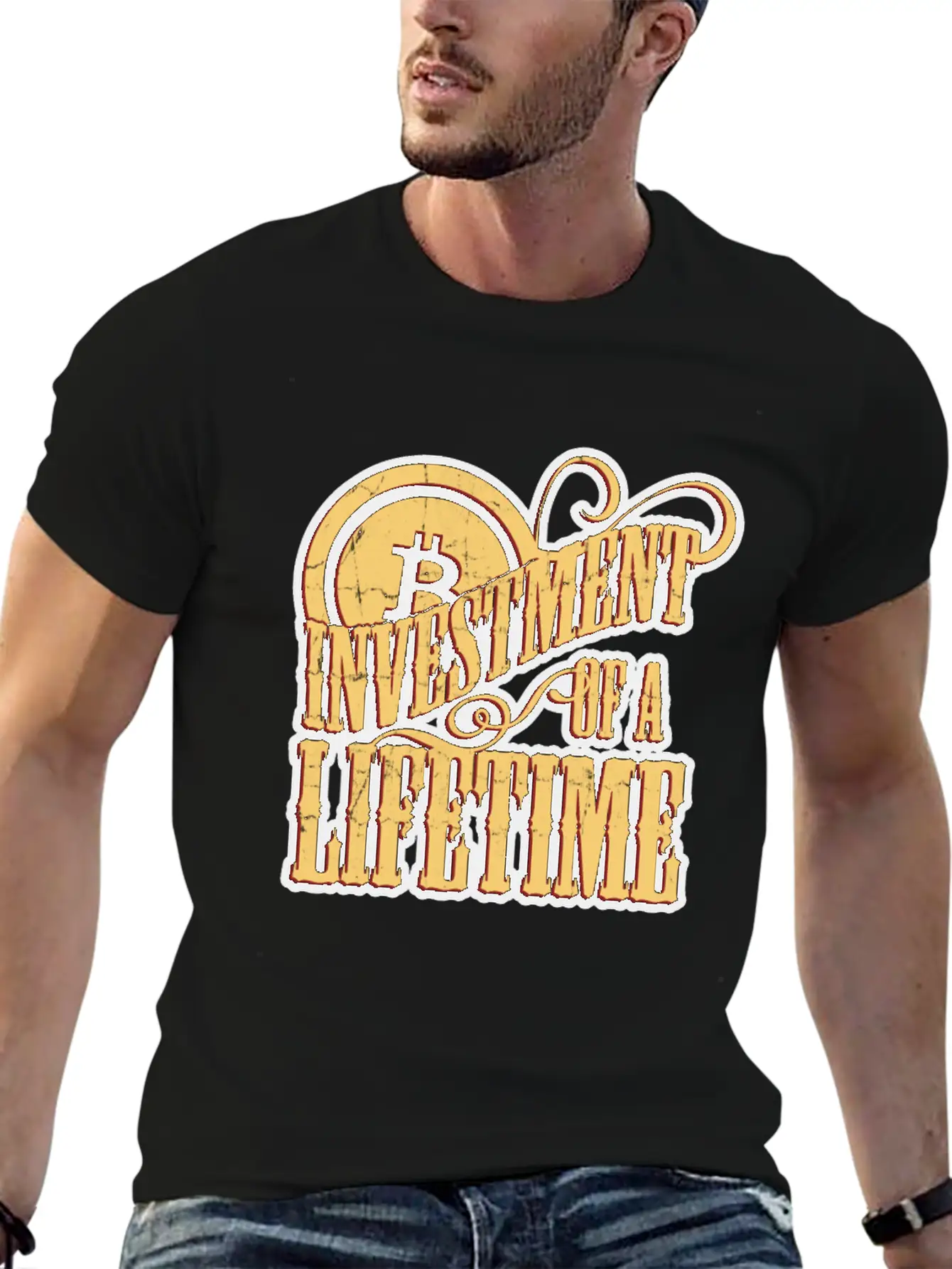 Investment Of A Lifetime, Bitcoin Unisex Casual T-Shirt – Clean Design For Daily Comfort