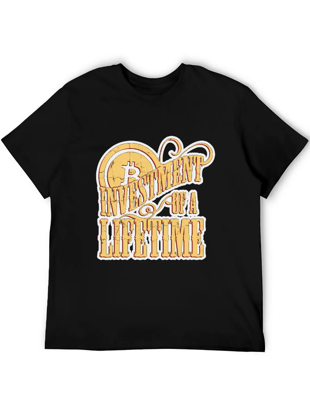Investment Of A Lifetime, Bitcoin Unisex Casual T-Shirt – Clean Design For Daily Comfort