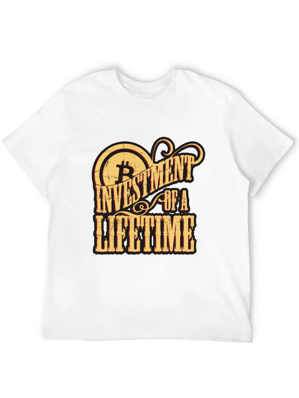 Investment Of A Lifetime, Bitcoin Unisex Casual T-Shirt – Clean Design For Daily Comfort