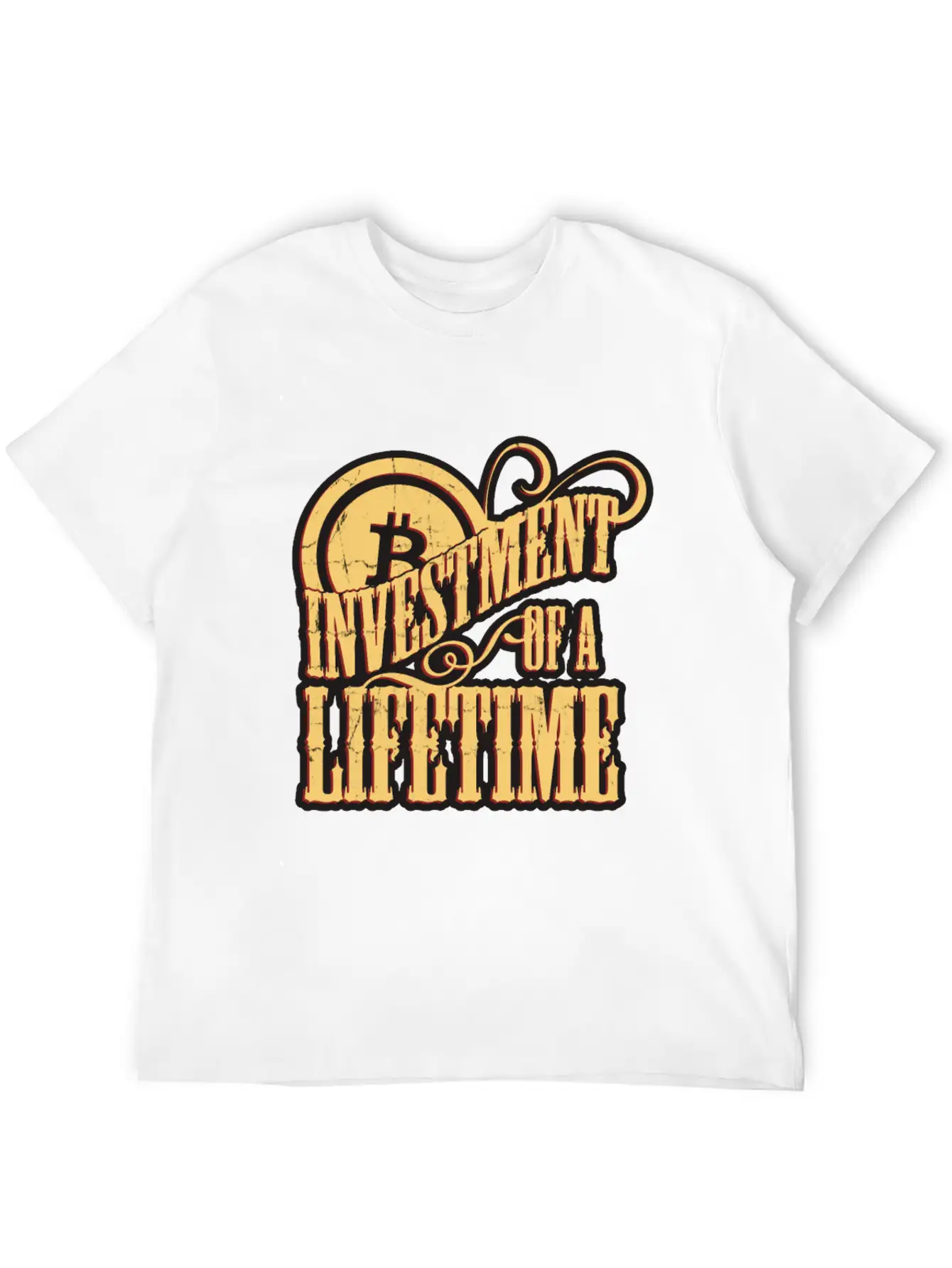 Investment Of A Lifetime, Bitcoin Unisex Casual T-Shirt – Clean Design For Daily Comfort