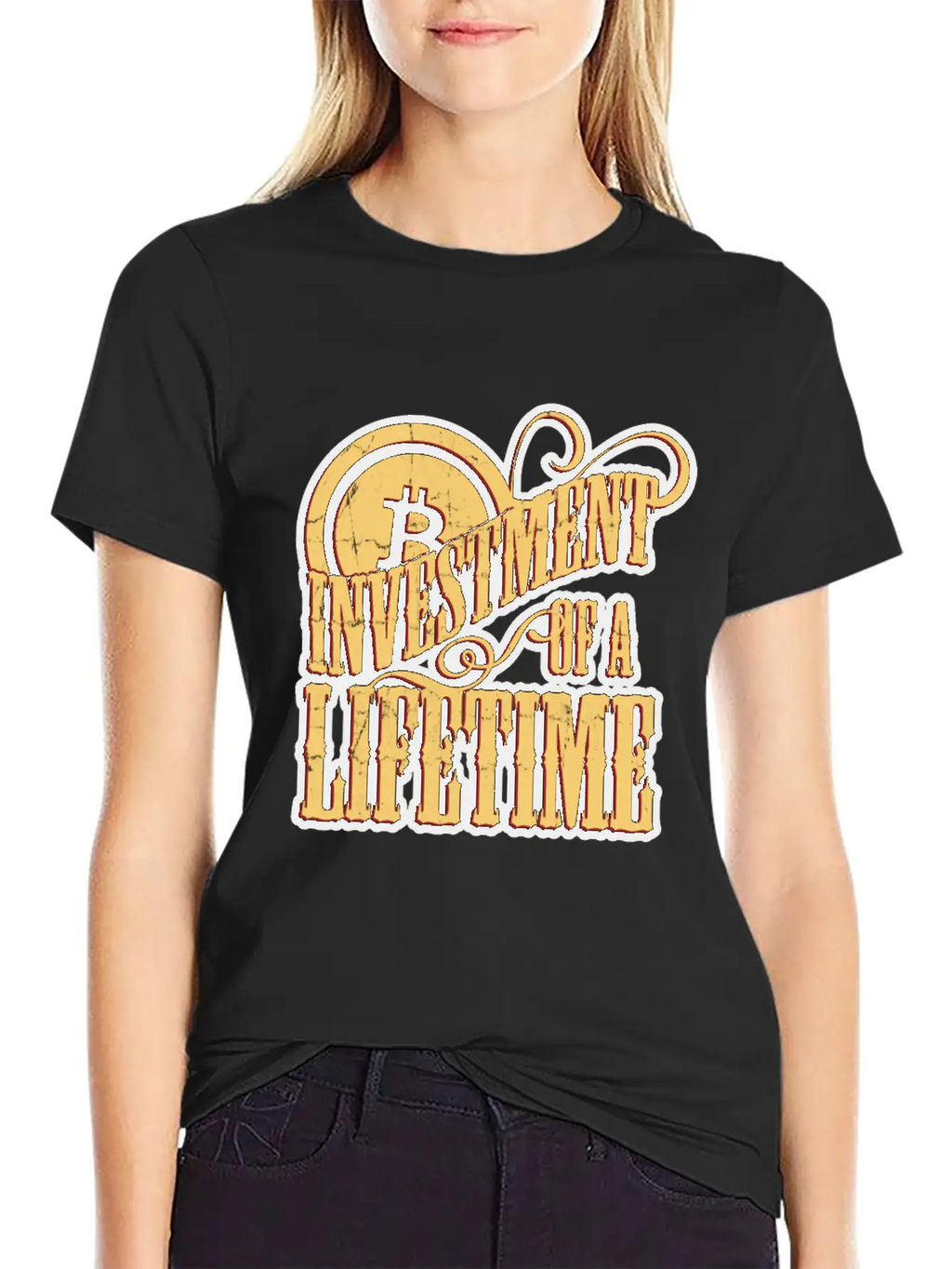 Investment Of A Lifetime, Bitcoin Unisex Casual T-Shirt – Clean Design For Daily Comfort