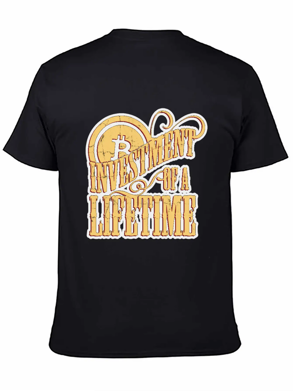 Investment Of A Lifetime, Bitcoin Unisex Casual T-Shirt – Clean Design For Daily Comfort