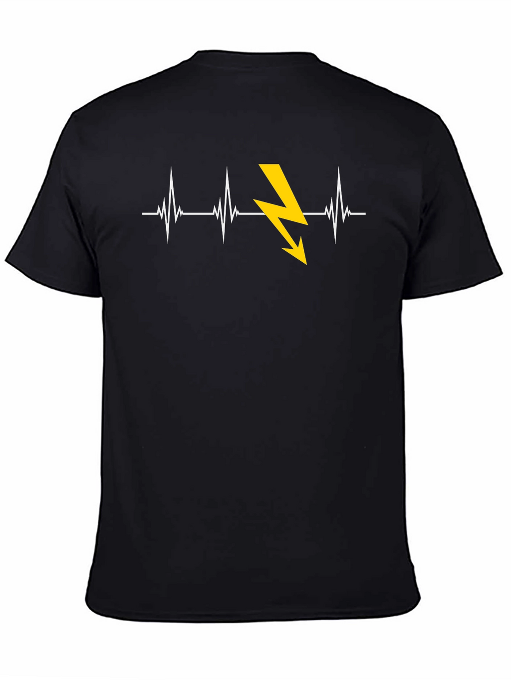 Electrician Heartbeat T-Shirt - Shockingly Stylish!