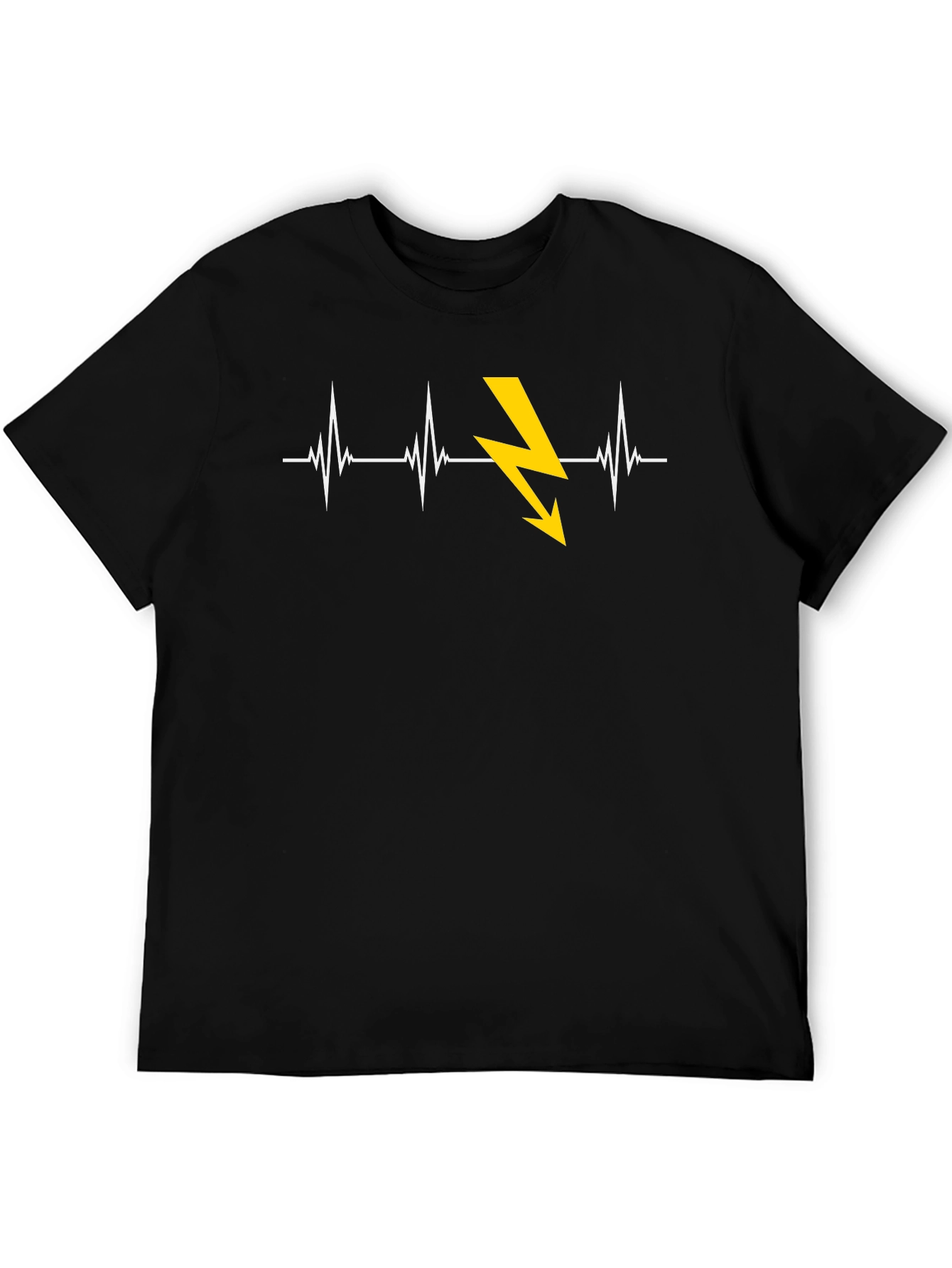 Electrician Heartbeat T-Shirt - Shockingly Stylish!