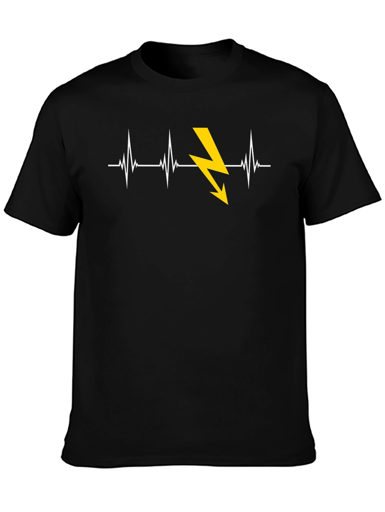 Electrician Heartbeat T-Shirt - Shockingly Stylish!