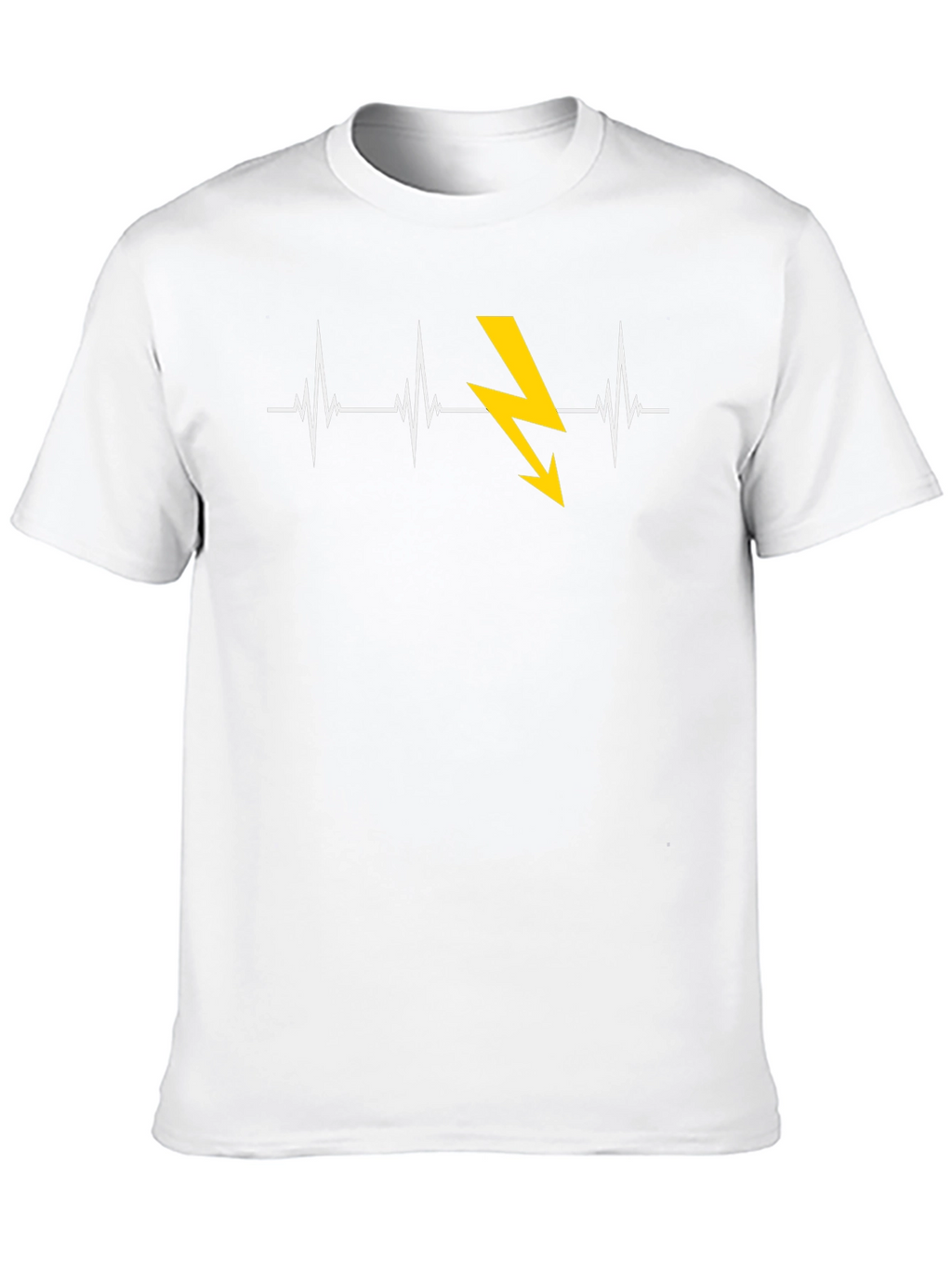 Electrician Heartbeat T-Shirt - Shockingly Stylish!