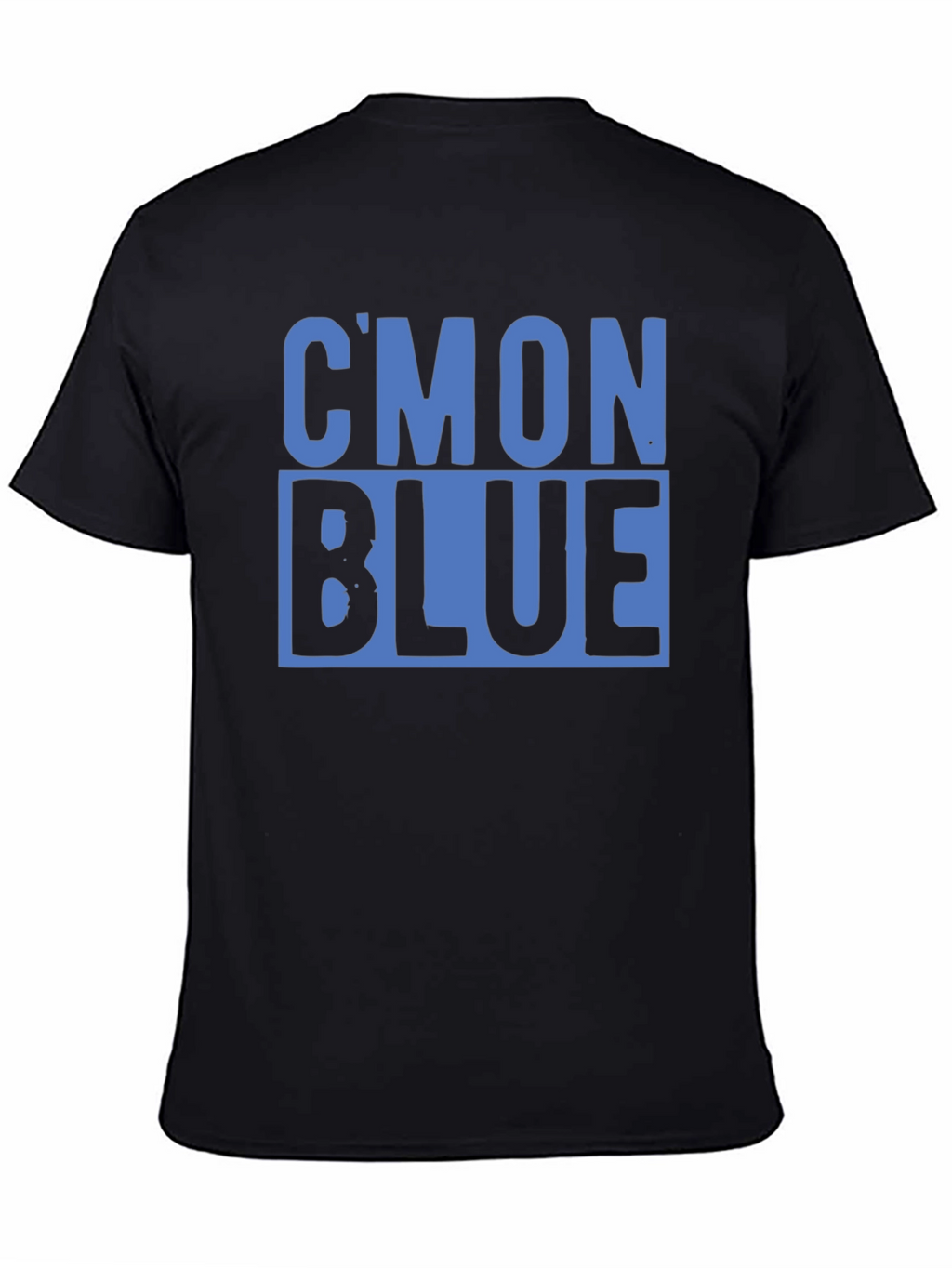 Cmon Blue Graphic T-Shirt - Bold Statement Tee