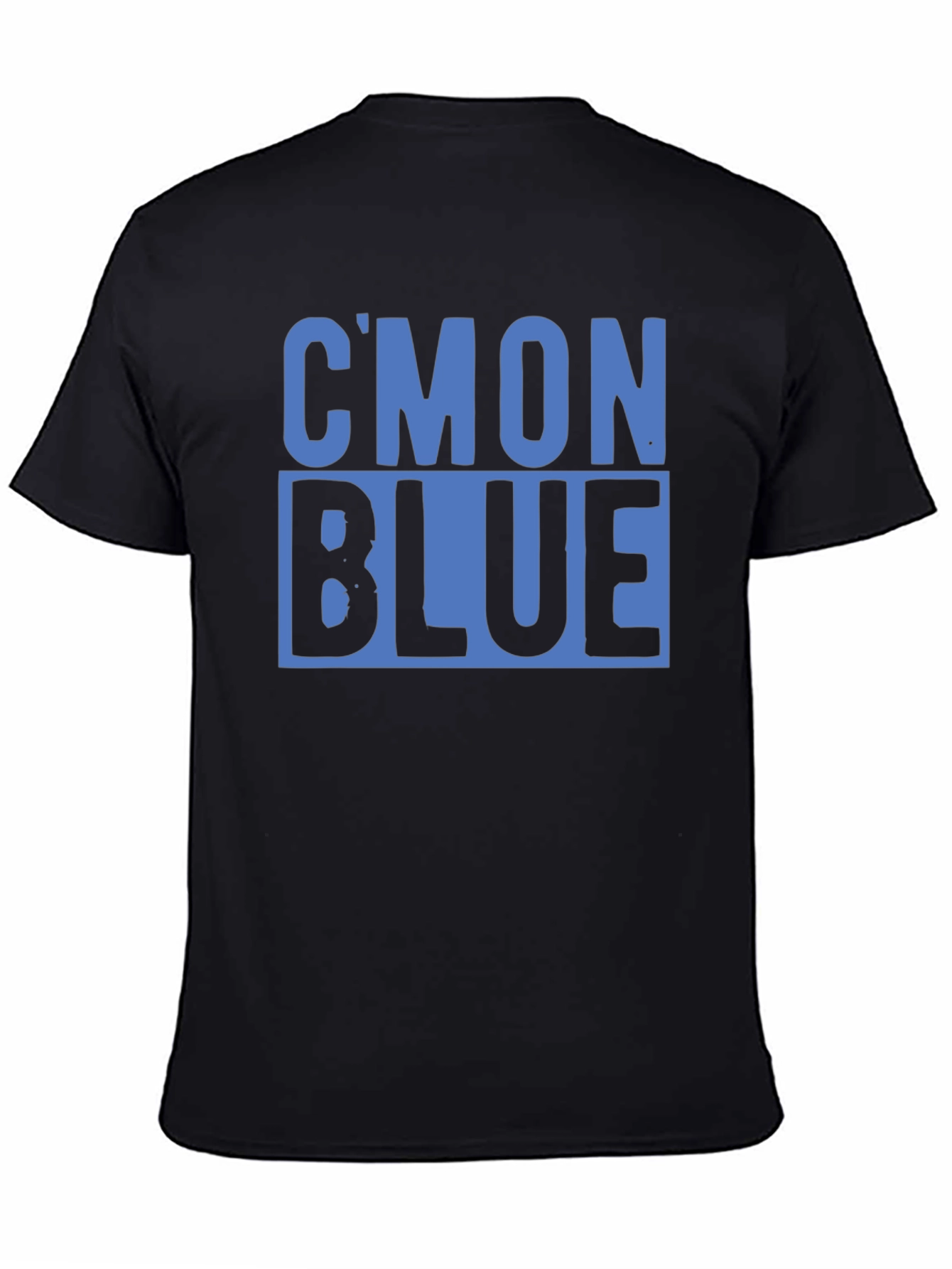 Cmon Blue Graphic T-Shirt - Bold Statement Tee