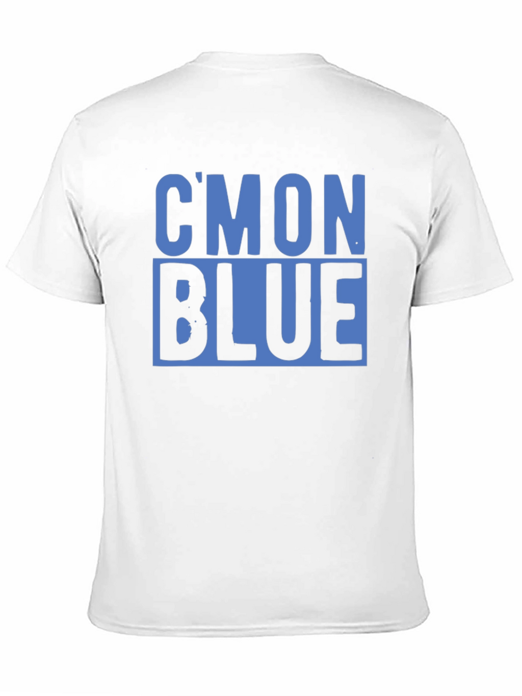 Cmon Blue Graphic T-Shirt - Bold Statement Tee