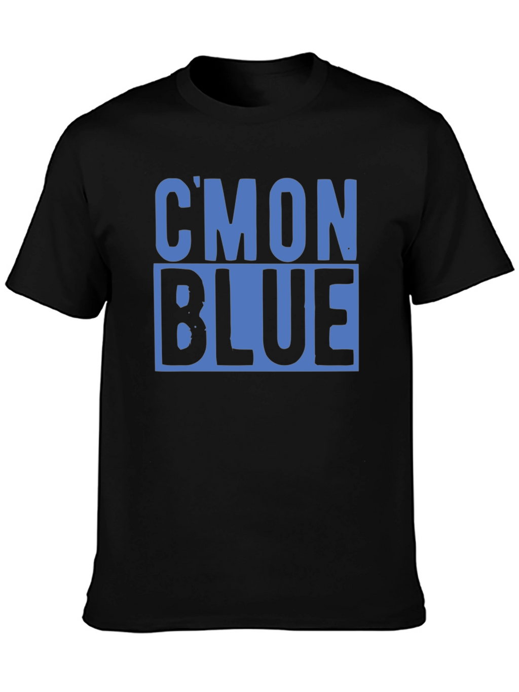 Cmon Blue Graphic T-Shirt - Bold Statement Tee