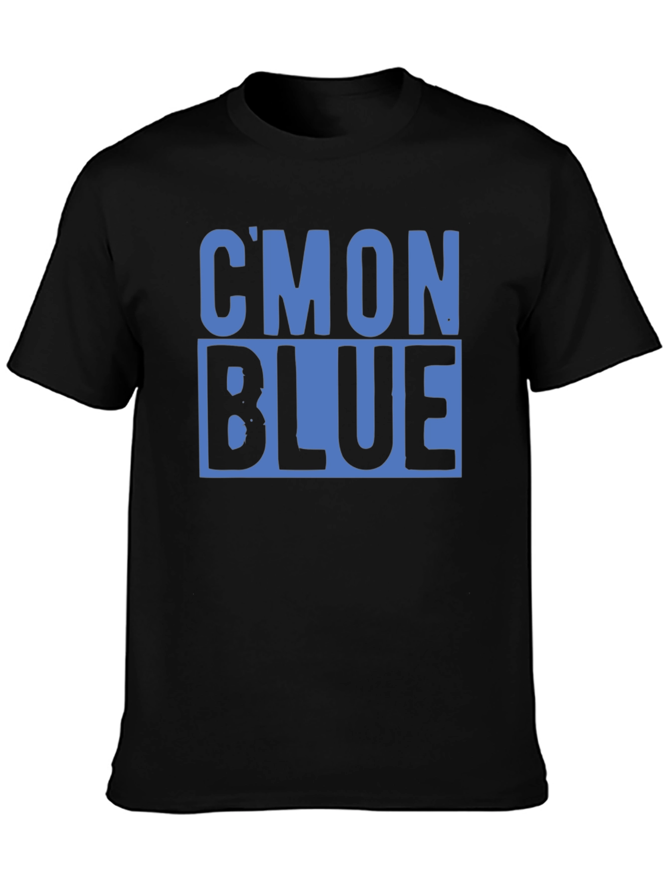 Cmon Blue Graphic T-Shirt - Bold Statement Tee