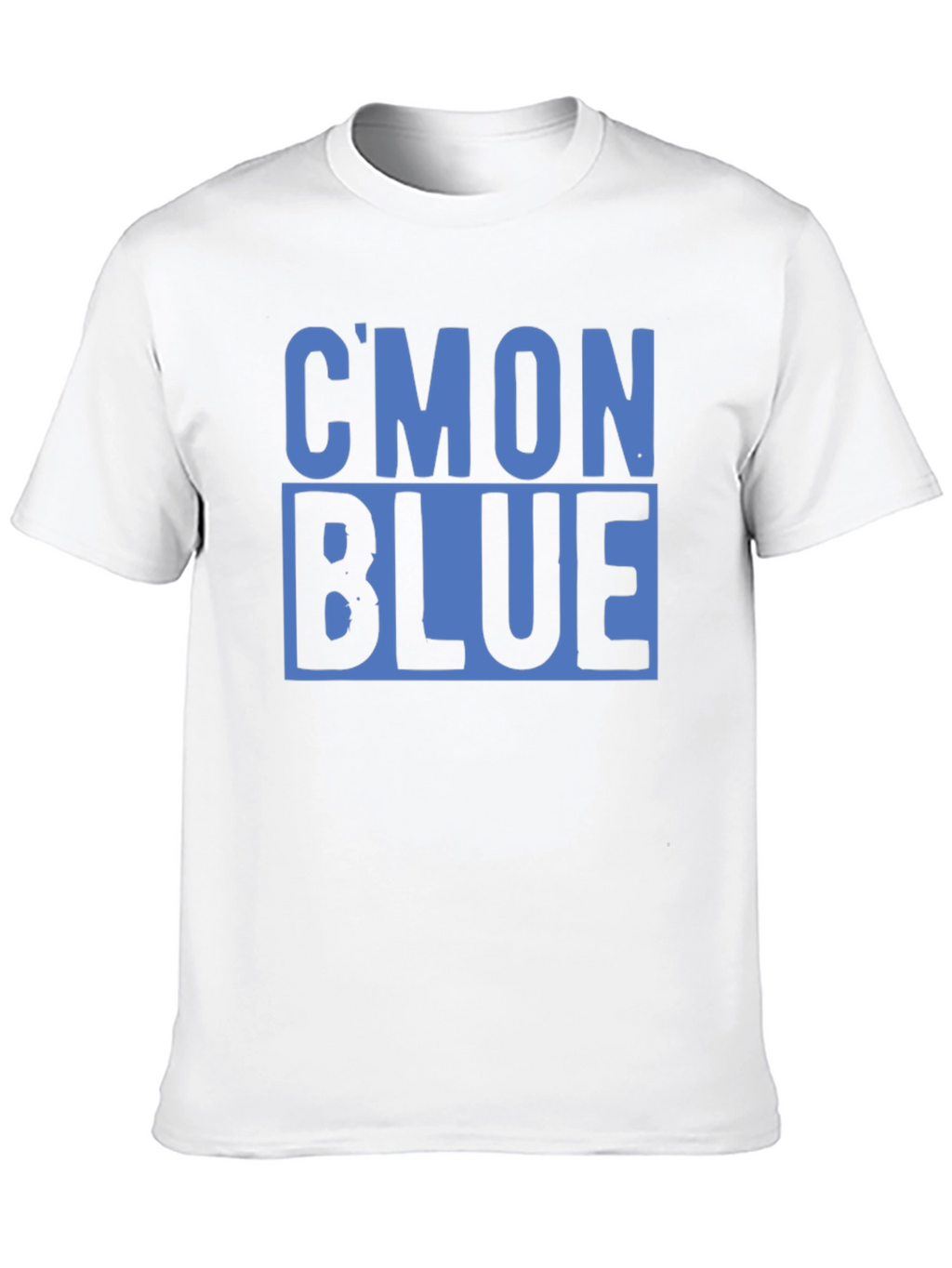 Cmon Blue Graphic T-Shirt - Bold Statement Tee