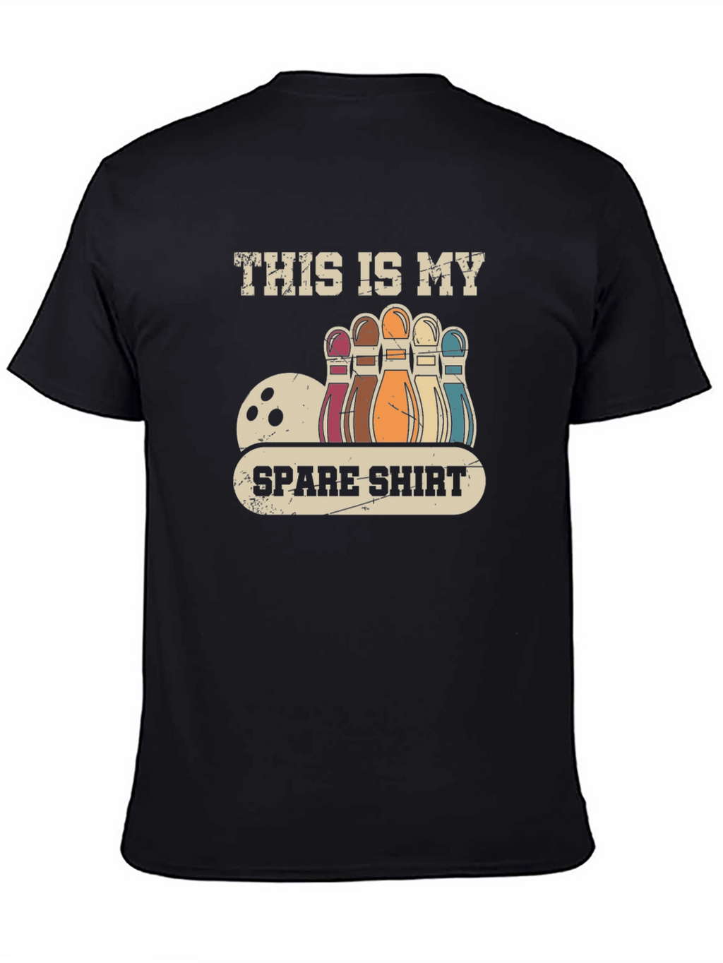 Bowling Spare Shirt - Novelty Graphic Tee