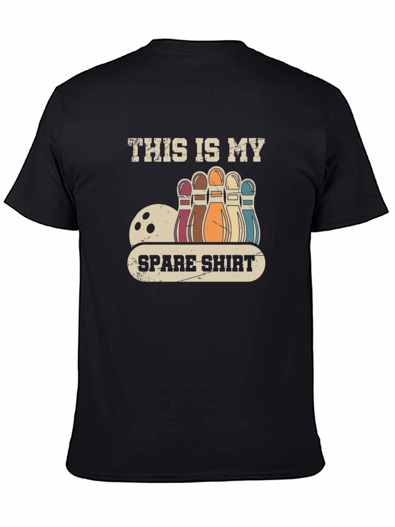Bowling Spare Shirt - Novelty Graphic Tee