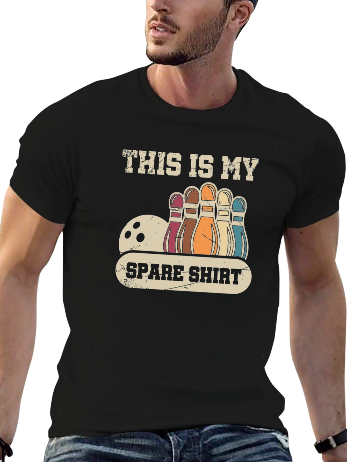Bowling Spare Shirt - Novelty Graphic Tee