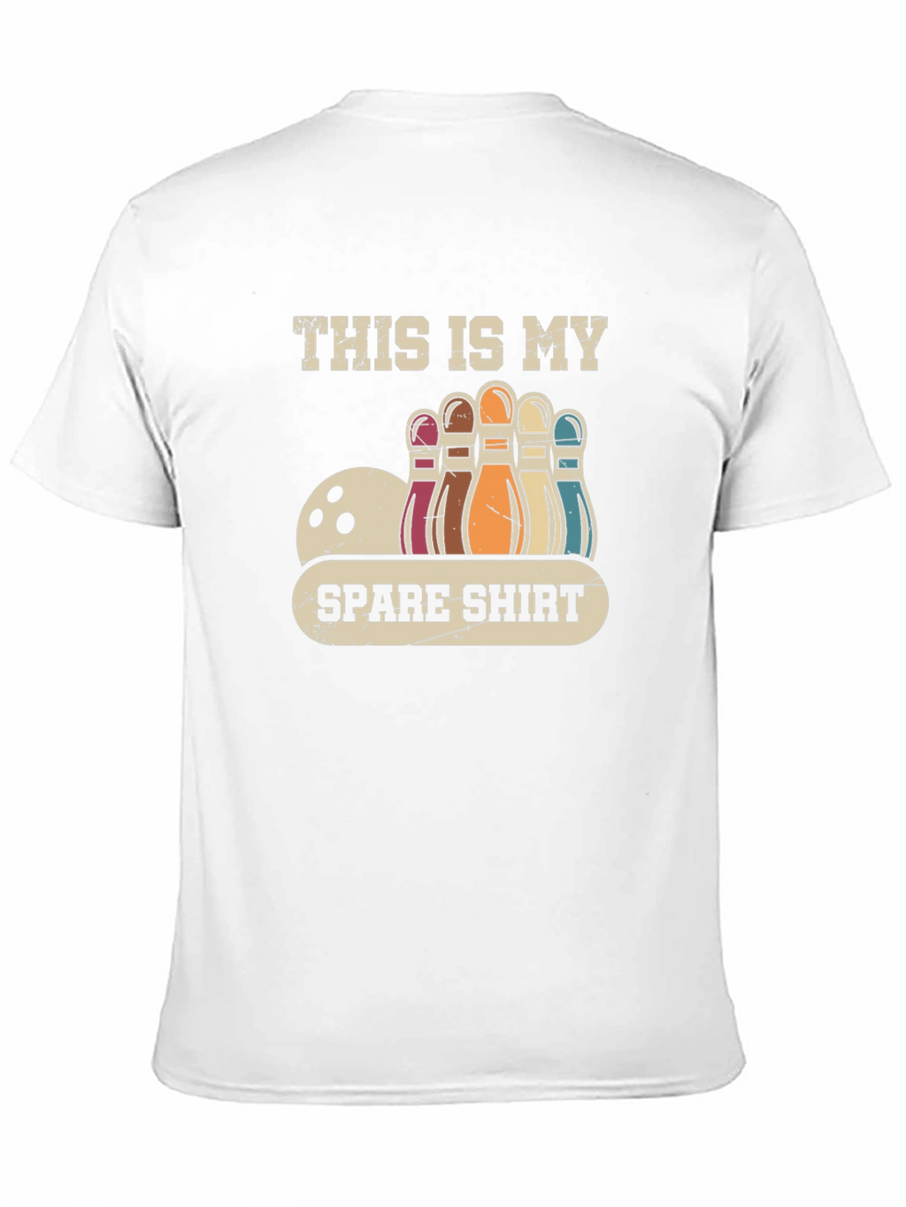 Bowling Spare Shirt - Novelty Graphic Tee