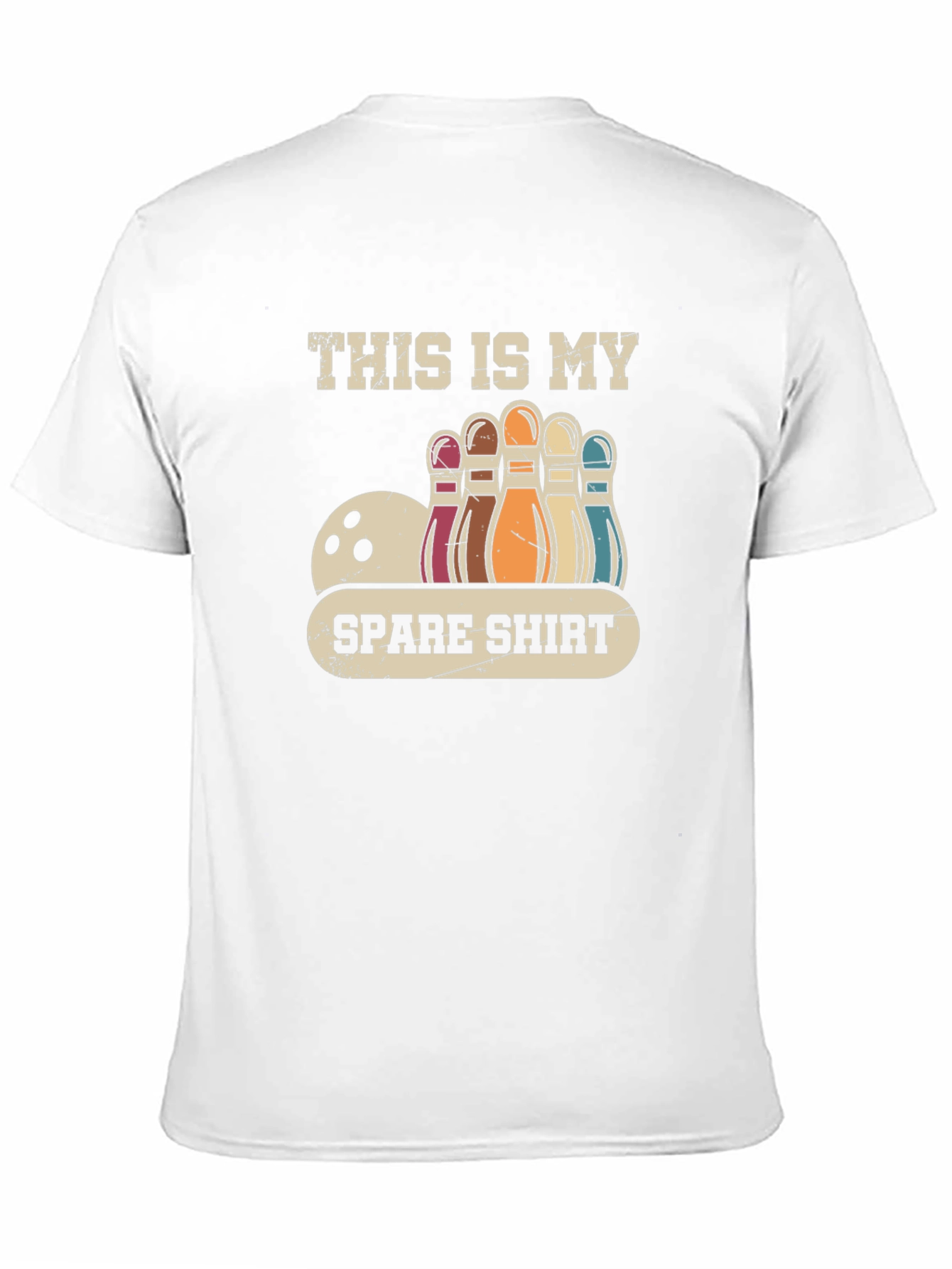 Bowling Spare Shirt - Novelty Graphic Tee