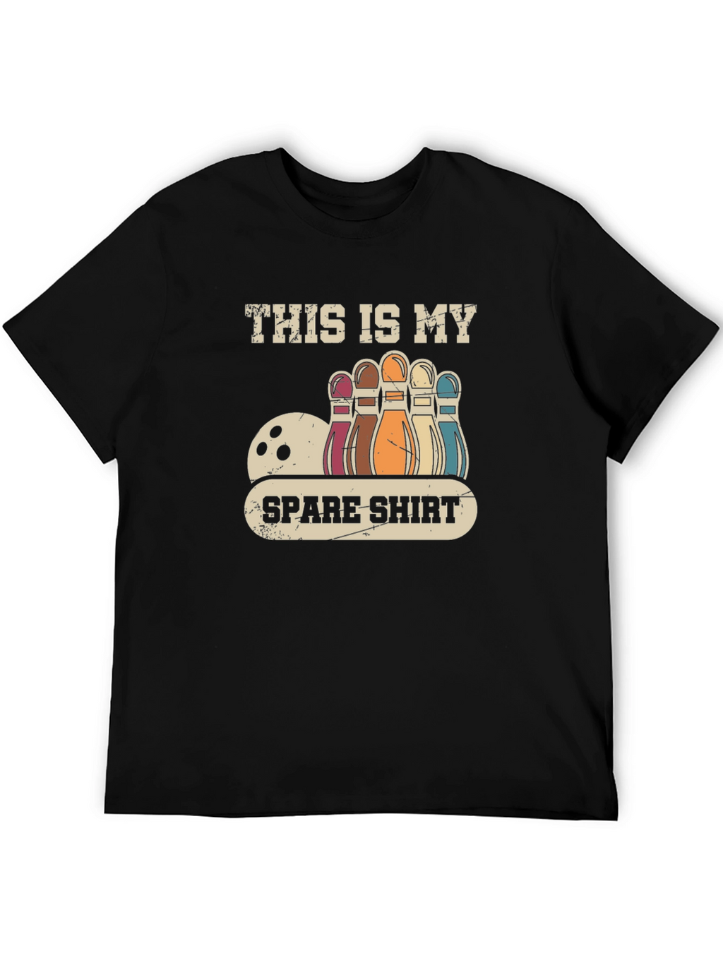 Bowling Spare Shirt - Novelty Graphic Tee