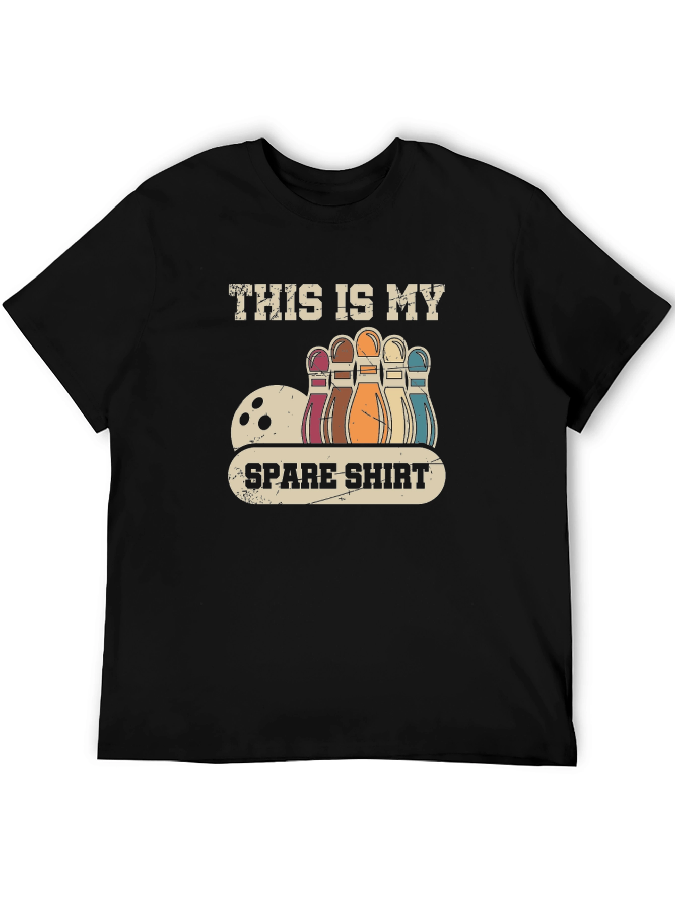 Bowling Spare Shirt - Novelty Graphic Tee