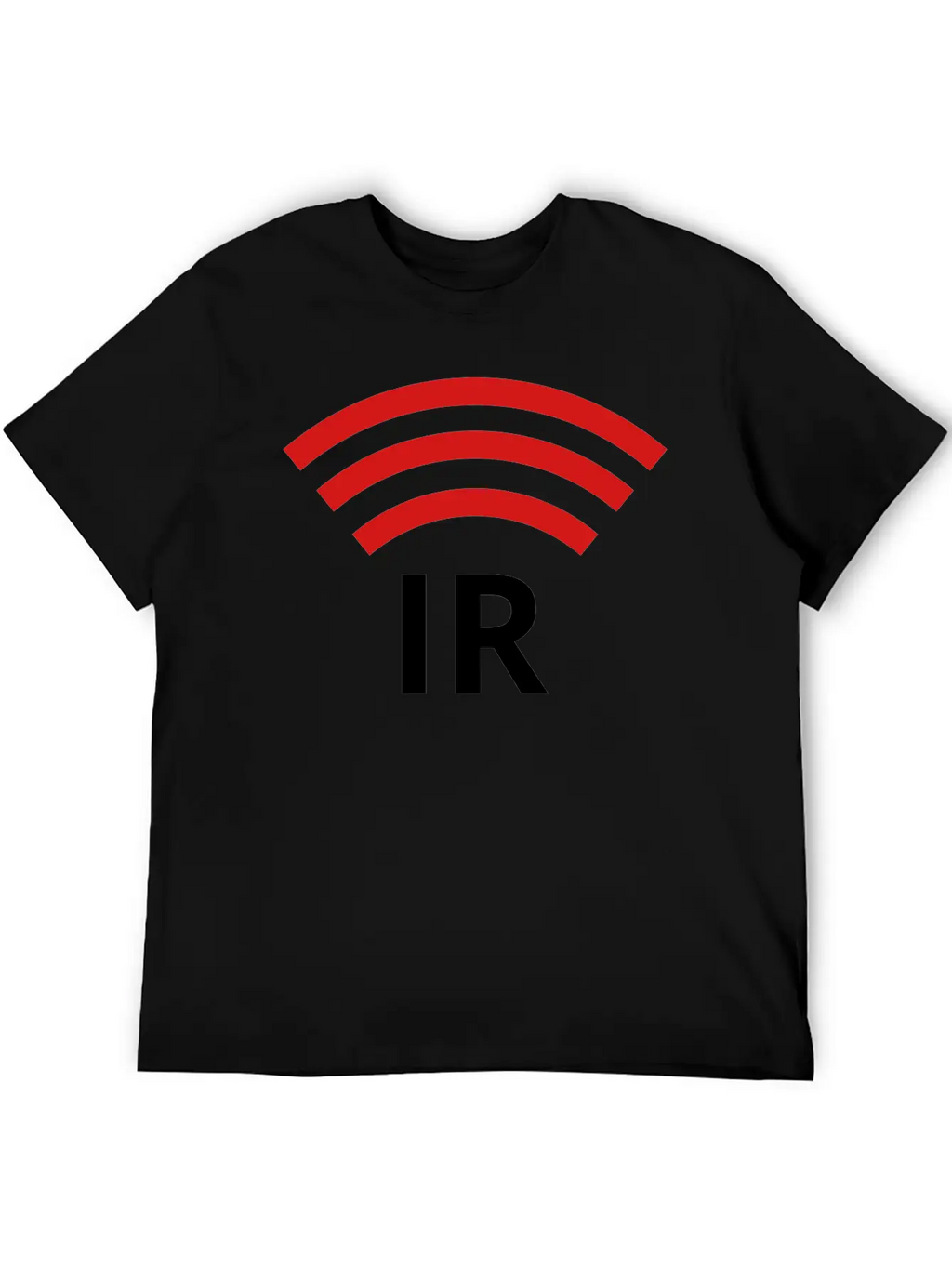 IR Symbol / Logo Unisex Short Sleeve Soft Cotton T-Shirt – Casual Everyday Wear