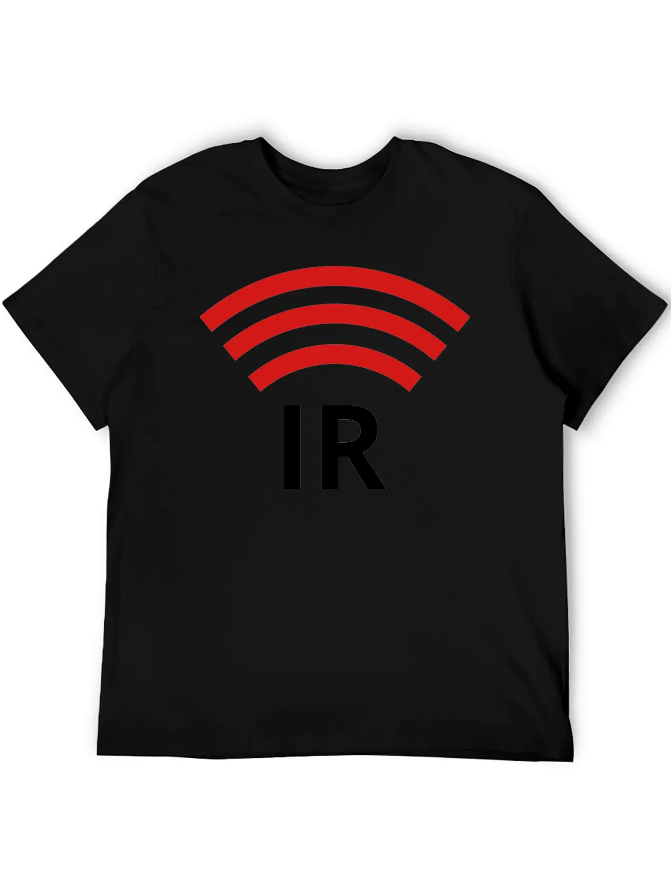 IR Symbol / Logo Unisex Short Sleeve Soft Cotton T-Shirt – Casual Everyday Wear