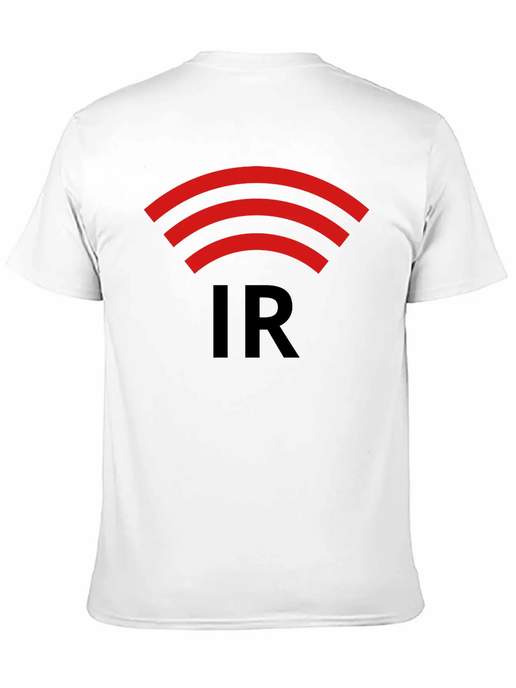 IR Symbol / Logo Unisex Short Sleeve Soft Cotton T-Shirt – Casual Everyday Wear