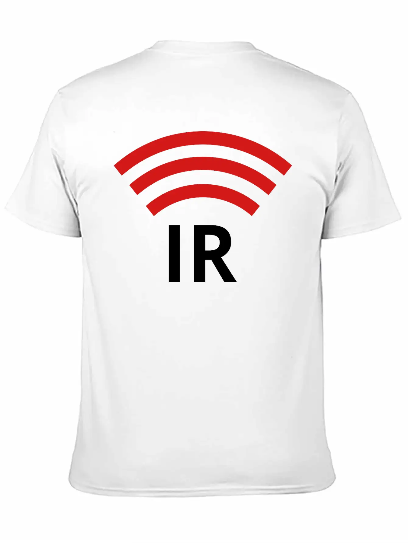 IR Symbol / Logo Unisex Short Sleeve Soft Cotton T-Shirt – Casual Everyday Wear
