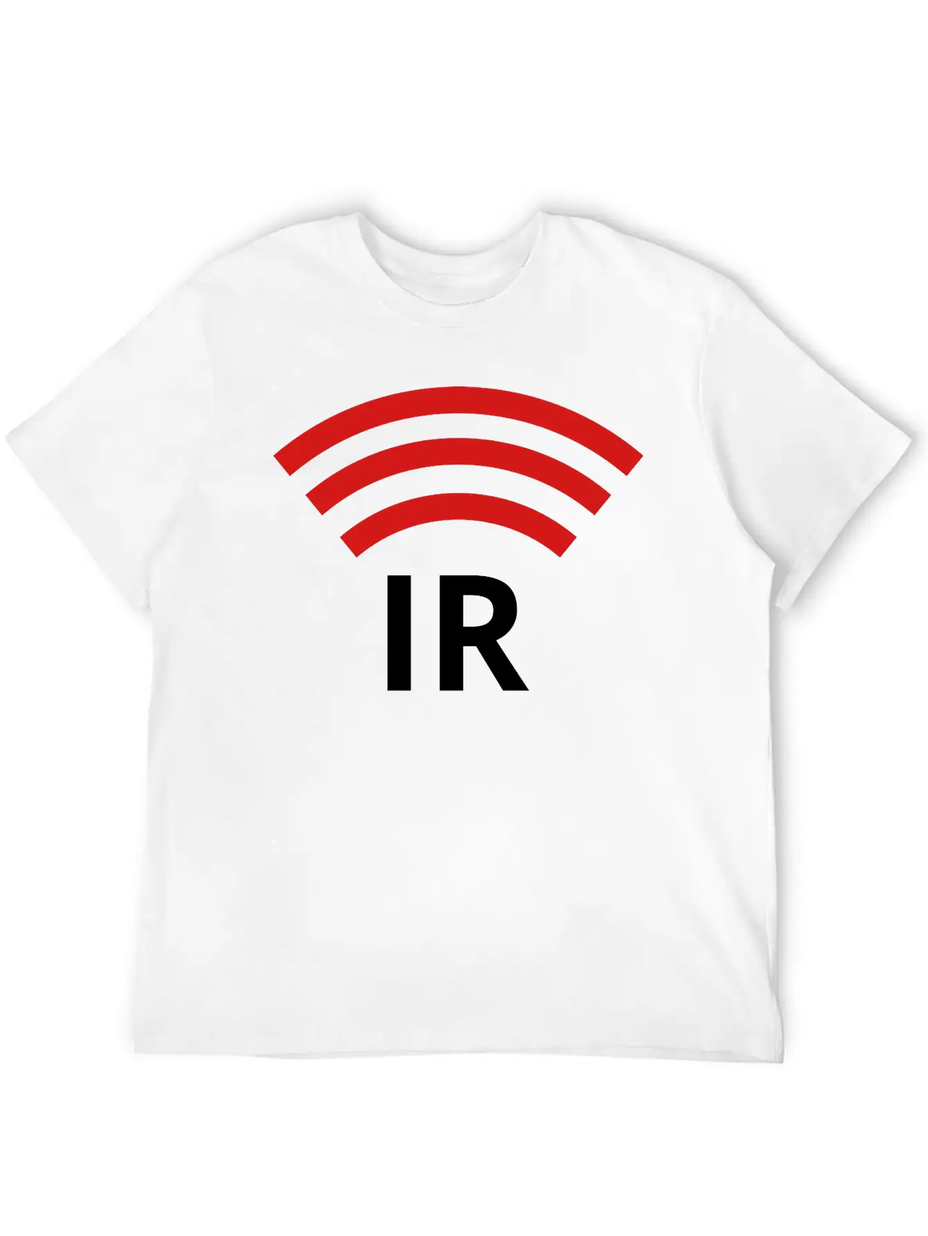 IR Symbol / Logo Unisex Short Sleeve Soft Cotton T-Shirt – Casual Everyday Wear