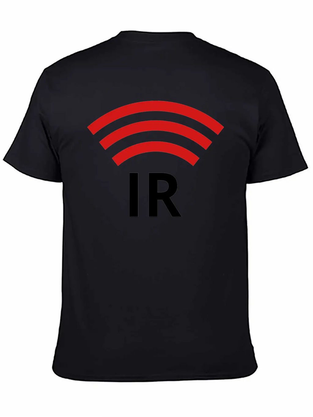 IR Symbol / Logo Unisex Short Sleeve Soft Cotton T-Shirt – Casual Everyday Wear