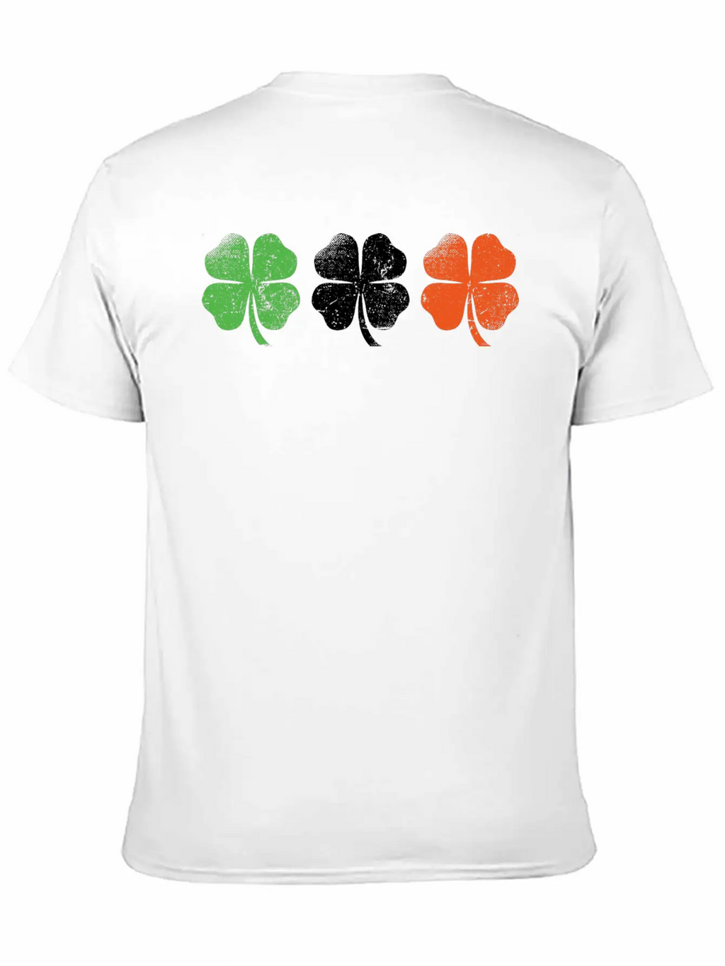 Ireland Flag Shamrocks Essential Cotton Tee For Daily Outfits – Unisex Style