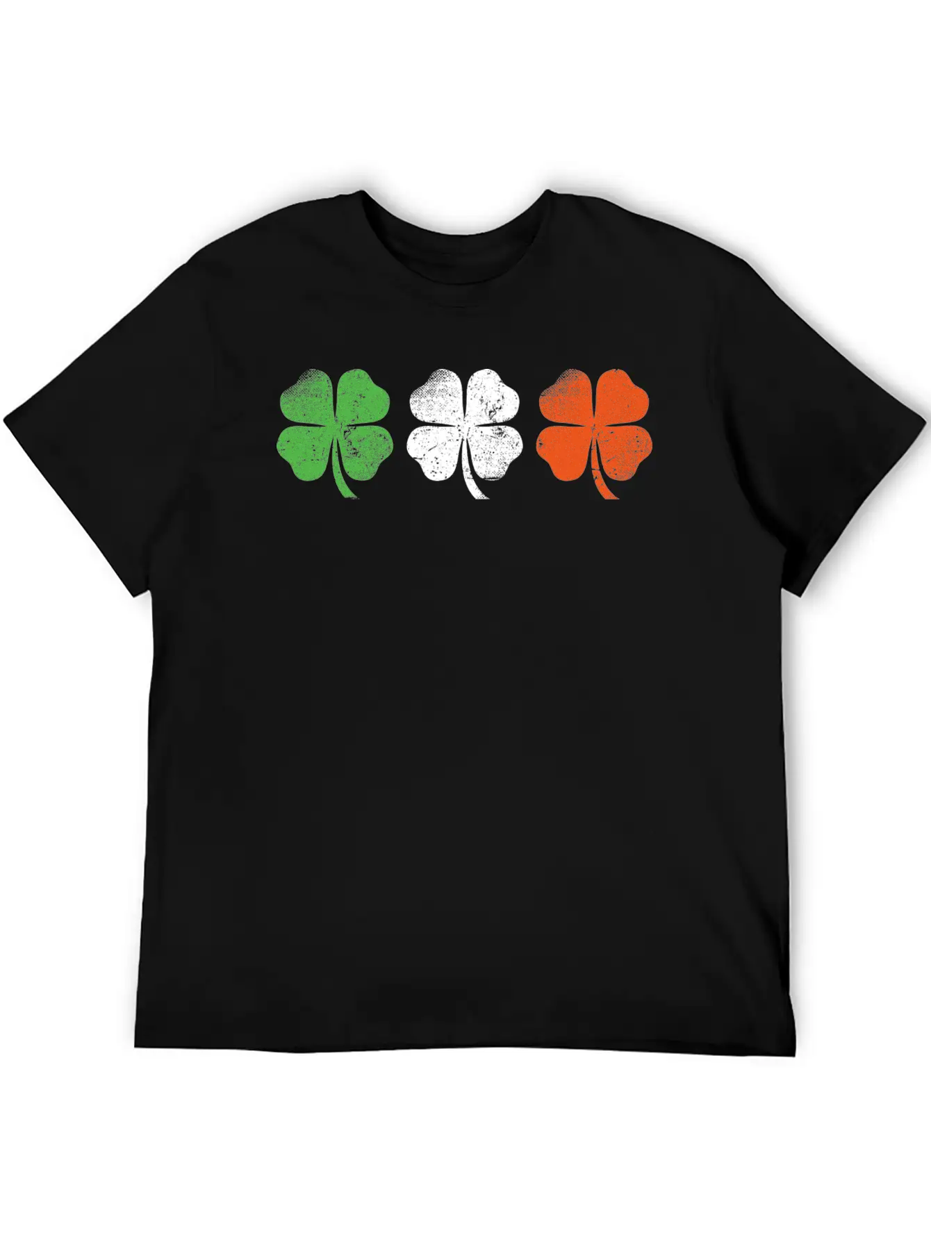 Ireland Flag Shamrocks Essential Cotton Tee For Daily Outfits – Unisex Style
