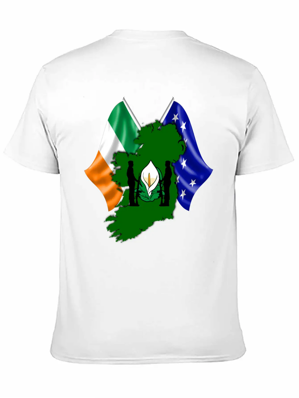 Irish Easter Lily - Designed In Ireland Unisex Casual T-Shirt – Clean Design For Daily Comfort