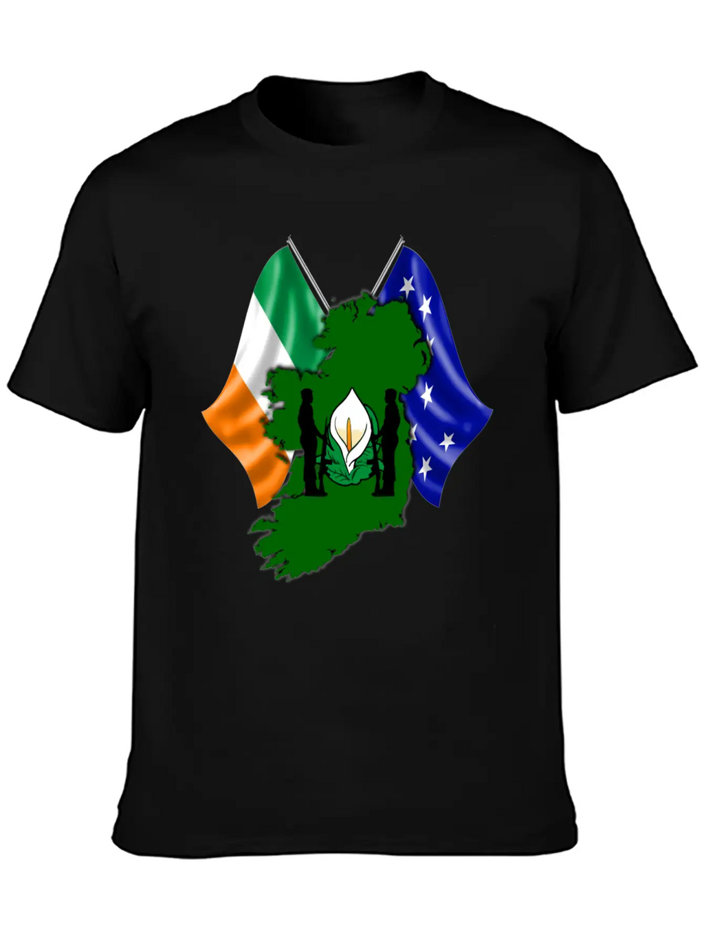 Irish Easter Lily - Designed In Ireland Unisex Casual T-Shirt – Clean Design For Daily Comfort