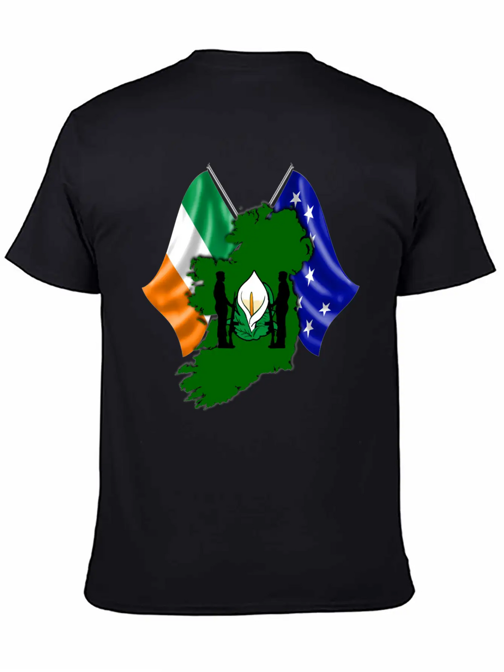 Irish Easter Lily - Designed In Ireland Unisex Casual T-Shirt – Clean Design For Daily Comfort