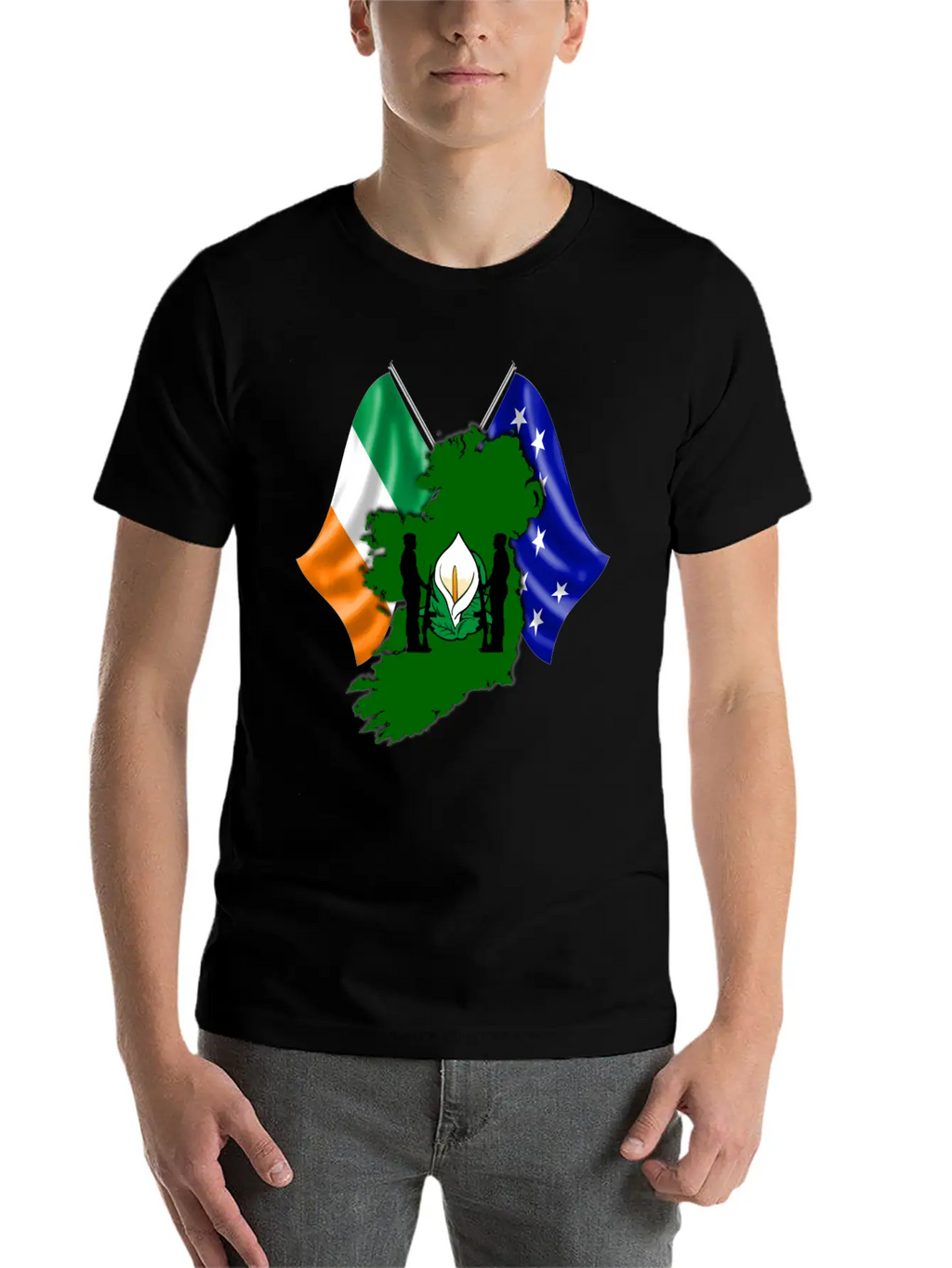 Irish Easter Lily - Designed In Ireland Unisex Casual T-Shirt – Clean Design For Daily Comfort